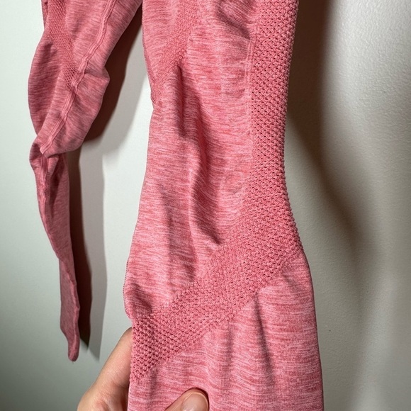 ALPHALETE Rose Pink Aero Leggings Size Small - Picture 3 of 8